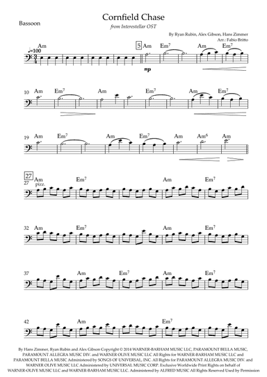 Cornfield Chase (arr. Fabio Britto)