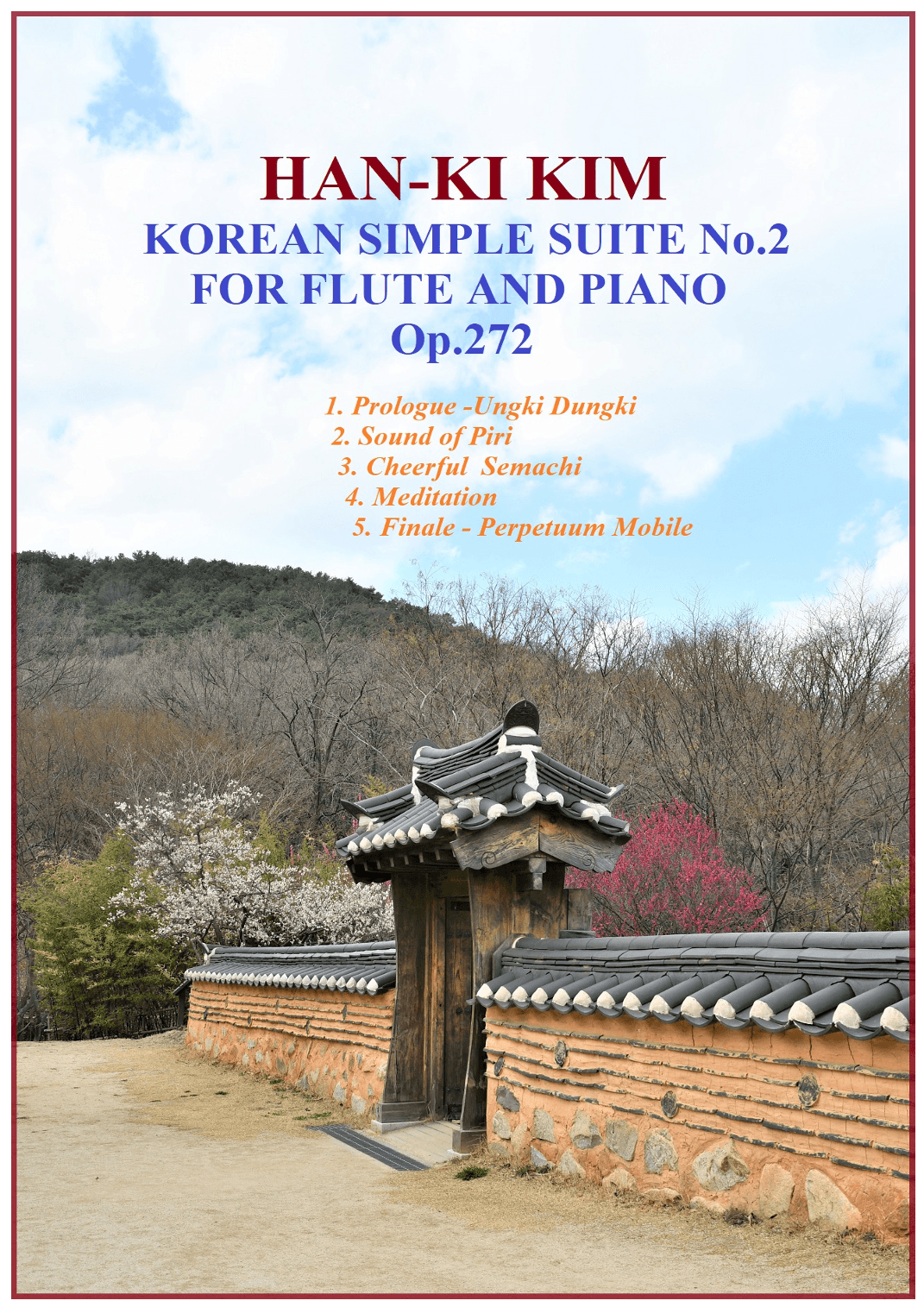 Korean Simple Suite No.2 (For Flute and Piano) (arr. Han-Ki Kim)