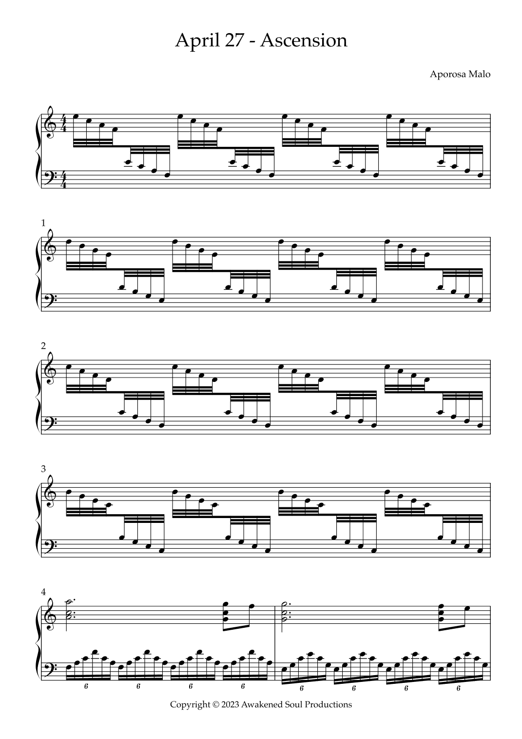 April 27 - Ascension