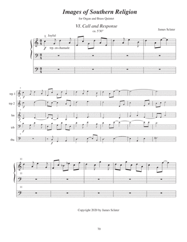 Images of Southern Religion, Mvt. 6 Call and Response