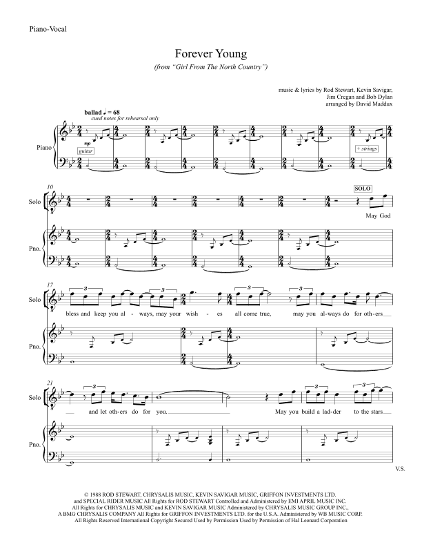 Forever Young (arr. David Maddux)