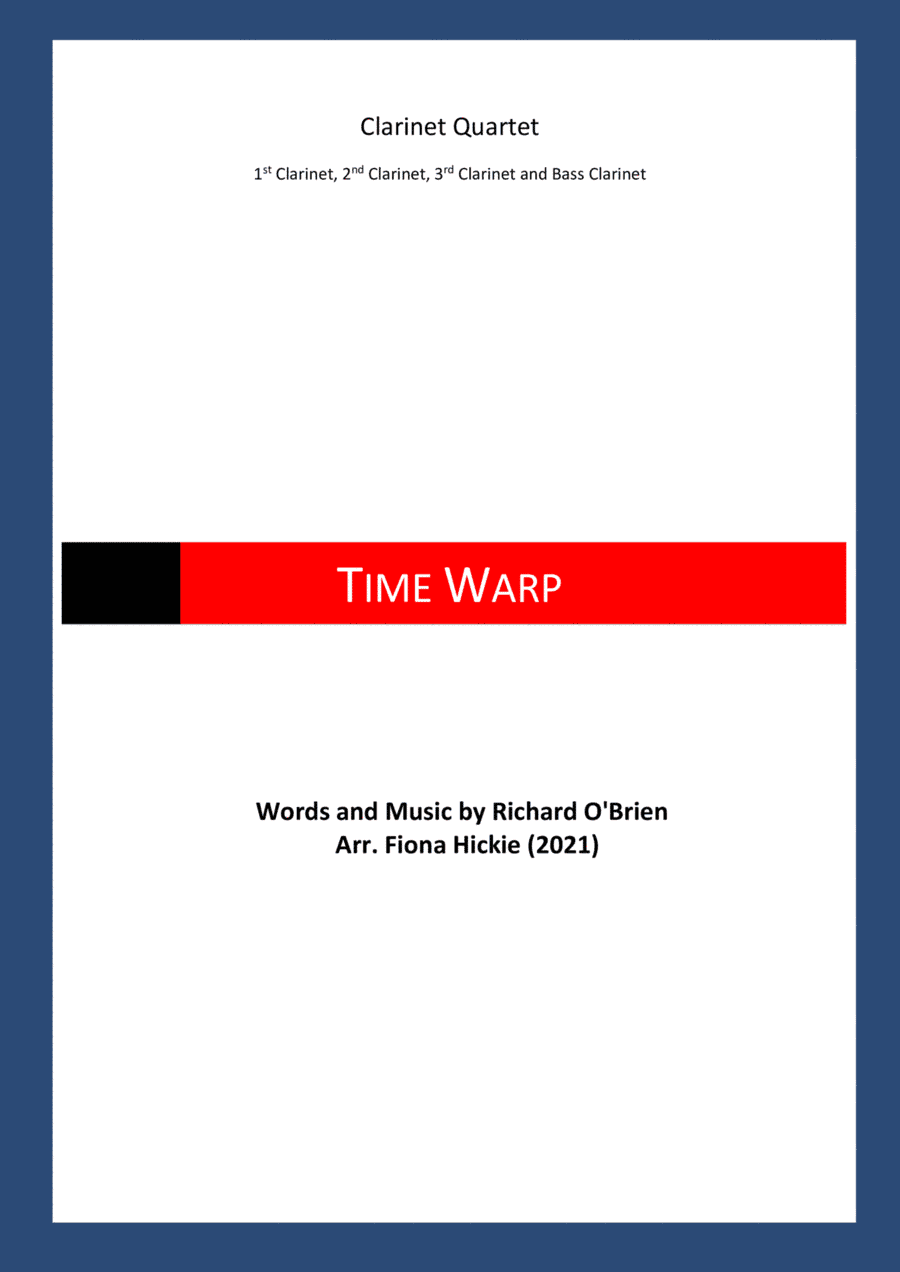 Time Warp (arr. Fiona Hickie)