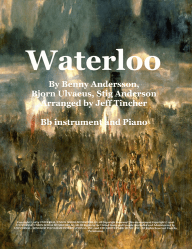 Waterloo (arr. Jeff Tincher)