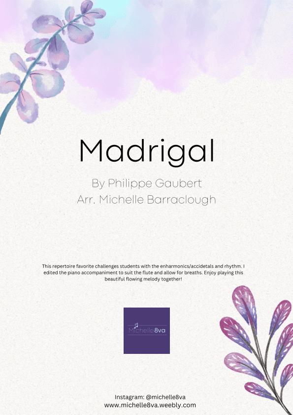 Madrigal (arr. Michelle Barraclough)