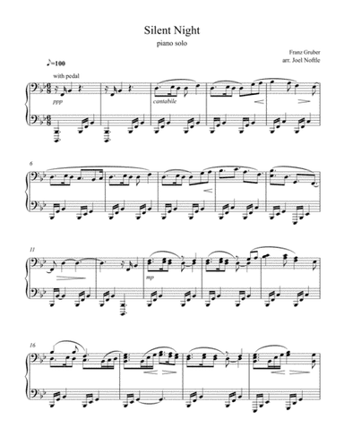Silent Night (arr. Joel Noftle)
