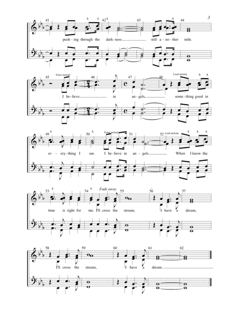 I Have A Dream (arr. Marilyn Penketh)