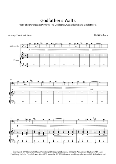 The Godfather Waltz (arr. André Nusa)