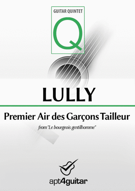 Premier Air des Garçons Tailleur (arr. Roberto García)