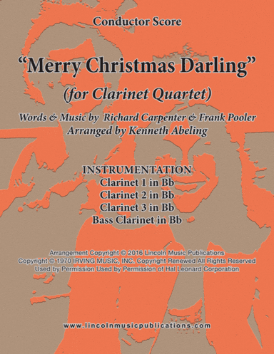 Merry Christmas, Darling (arr. Kenneth Abeling)
