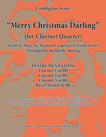 Merry Christmas, Darling (arr. Kenneth Abeling)