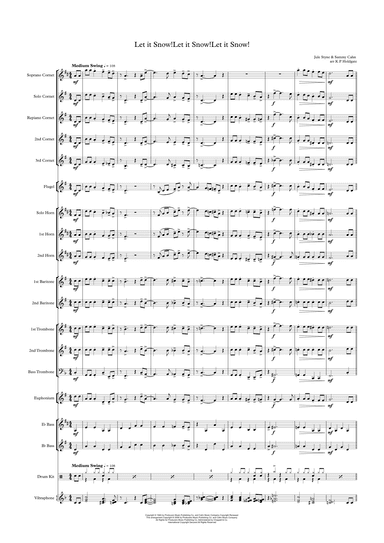 Let It Snow! Let It Snow! Let It Snow! (arr. Kevin P Holdgate)