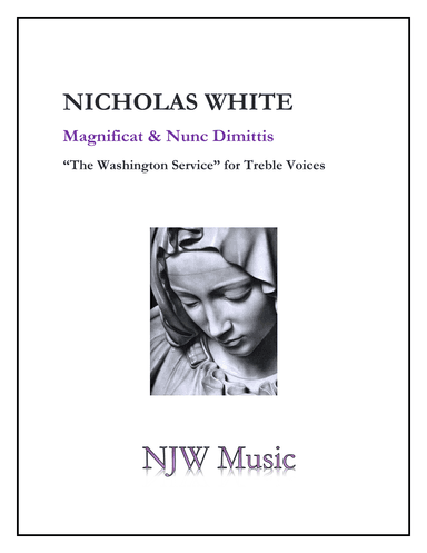 Magnificat and Nunc Dimittis for Treble Voices - The Washington Service
