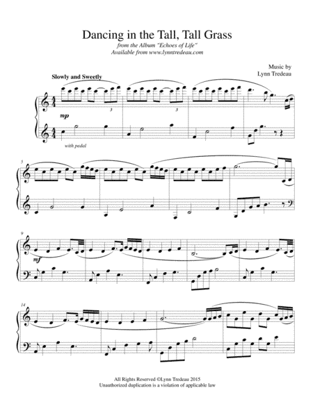 Dancing in the Tall, Tall Grass