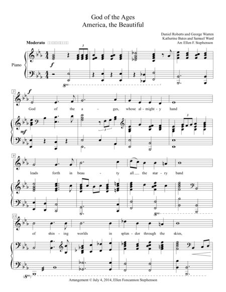 God of the Ages with America, the Beautiful (arr. Ellen Foncannon Stephenson)