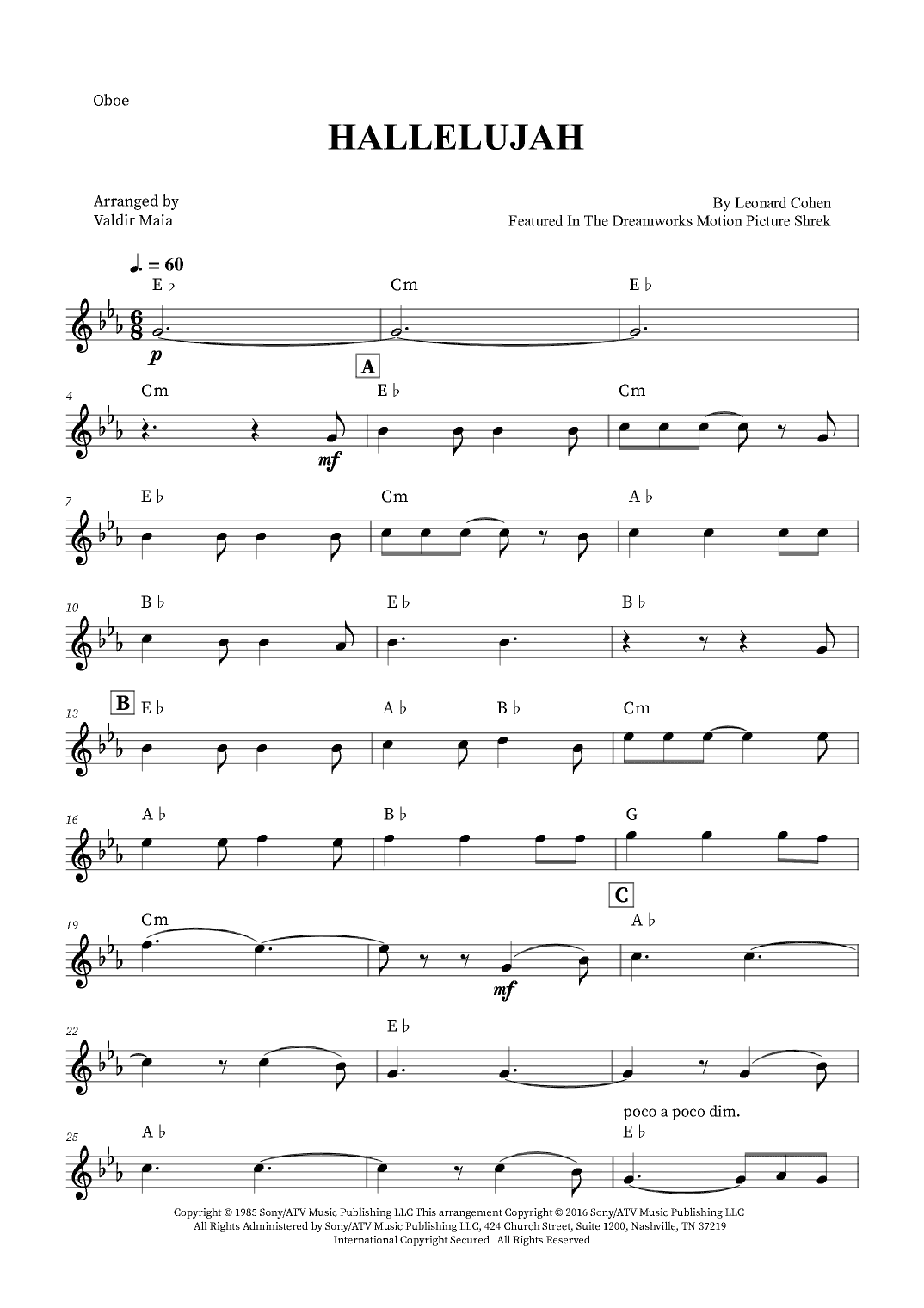 Hallelujah (arr. Valdir Maia)