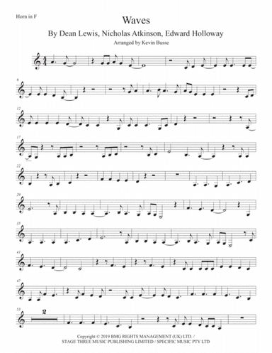 Waves (arr. Kevin Busse)