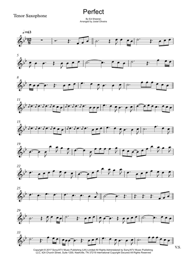 Perfect (arr. Josiel Oliveira)