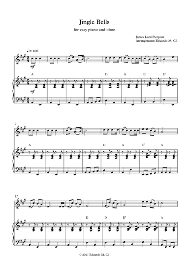 Jingle Bells (arr. Eduardo Mutz Có)