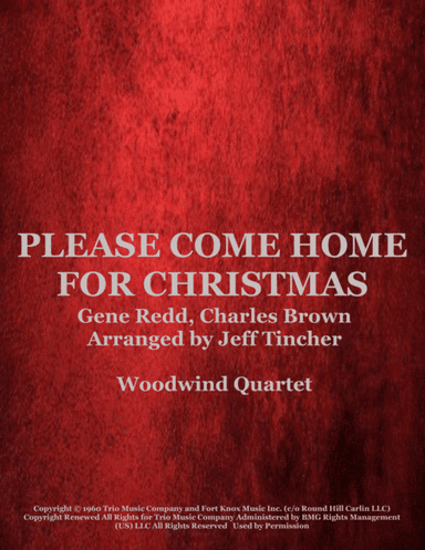 Please Come Home For Christmas (arr. Jeff Tincher)