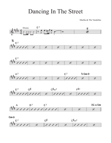 Dancing In The Street (arr. David M Fagnant)