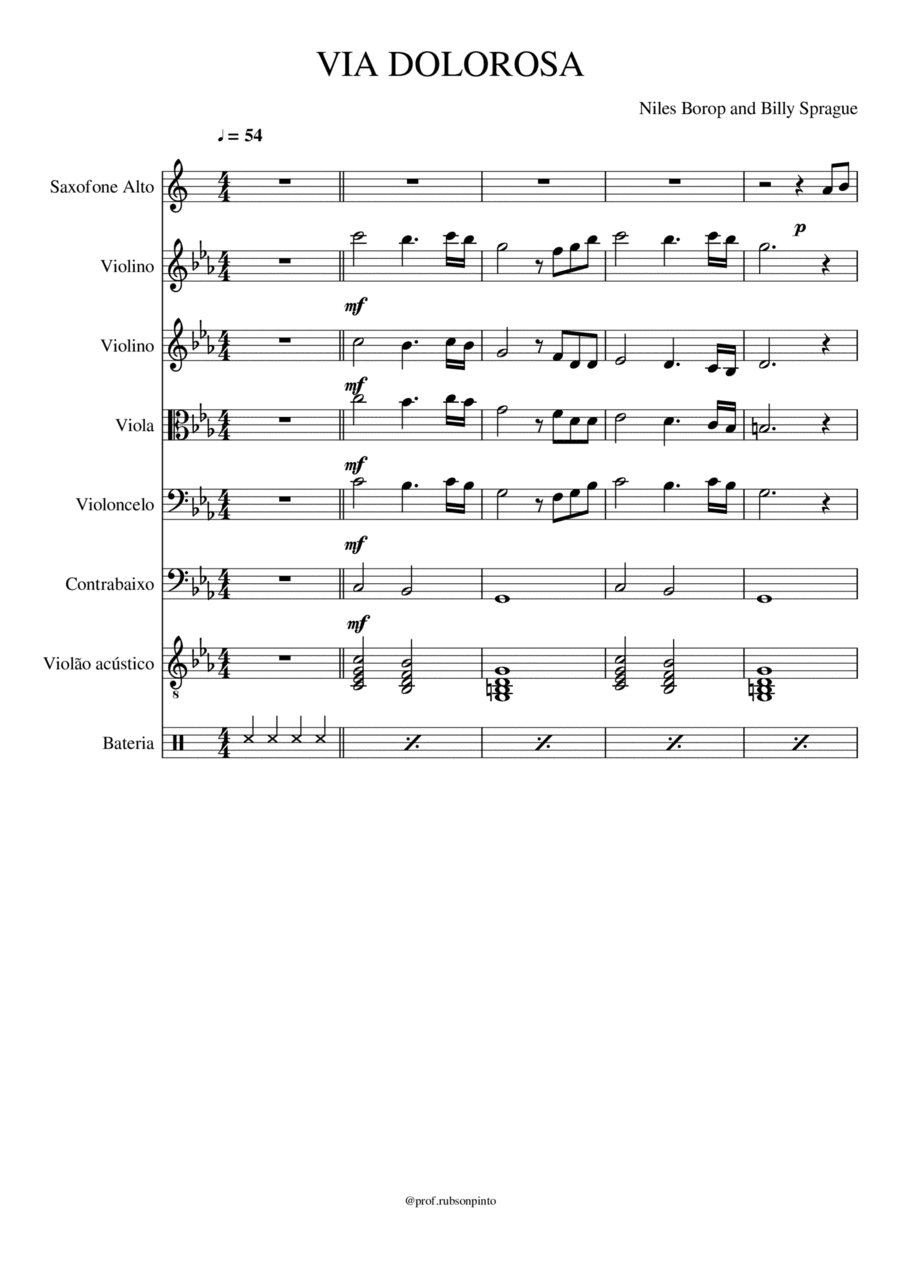 Via Dolorosa (arr. Rubson Pinto)