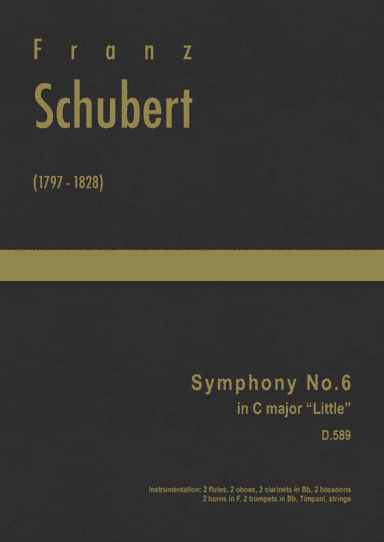 Schubert - Symphony No.6 in C major "Little", D.589 (arr. J.G. Cucó Barber)