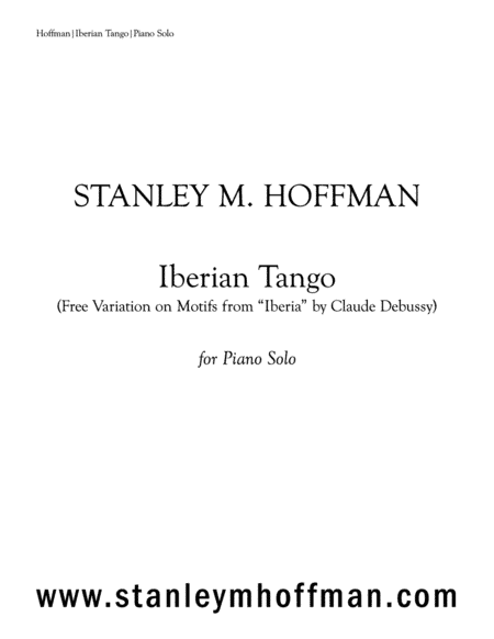 Iberian Tango (arr. Stanley M. Hoffman)