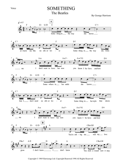 Something (arr. Leo Silva)