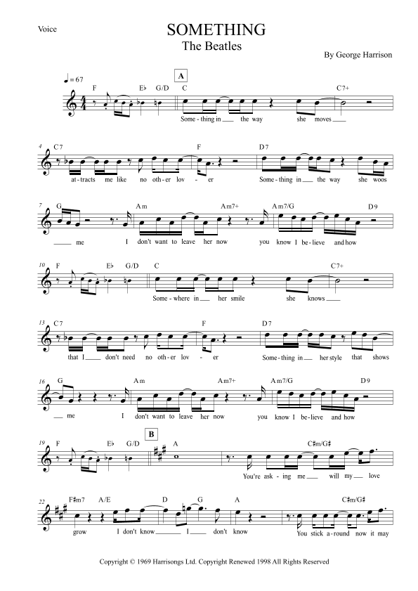 Something (arr. Leo Silva)