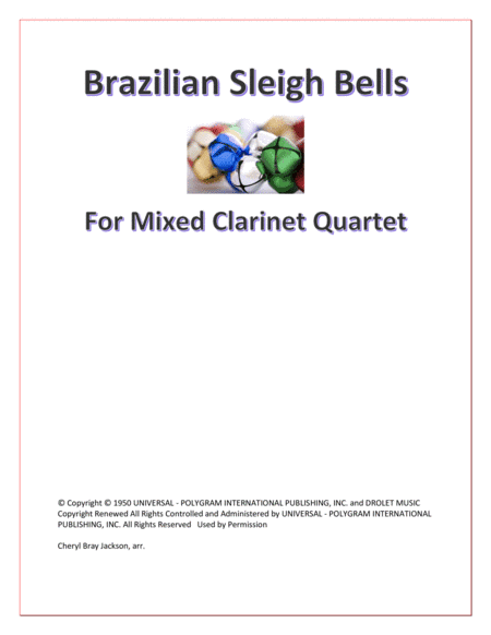 Brazilian Sleigh Bells (arr. Cheryl Bray Jackson)
