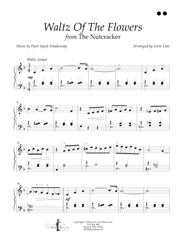 Waltz Of The Flowers (from The Nutcracker) (arr. Lorie Line)