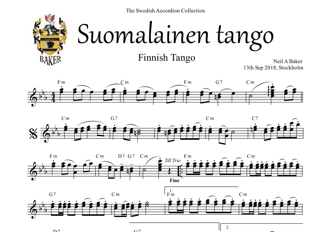 Finnish Tango