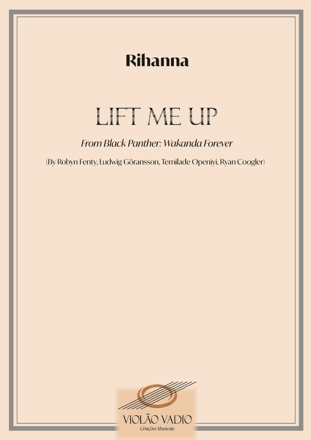 Lift Me Up (arr. André Alberto Santos)