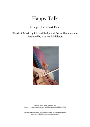 Happy Talk (arr. Andrew Middleton)