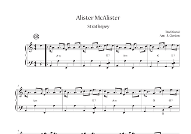Alister McAlister (arr. Julia Gordon)