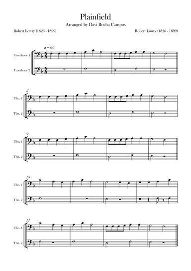 Plainfield (arr. Davi Rocha Campos)