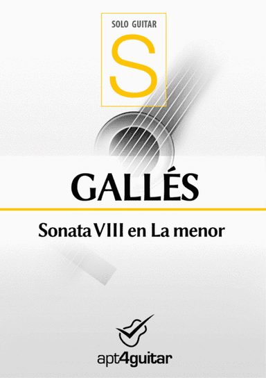 Sonata VIII en La menor (arr. Roberto GarcĂa)