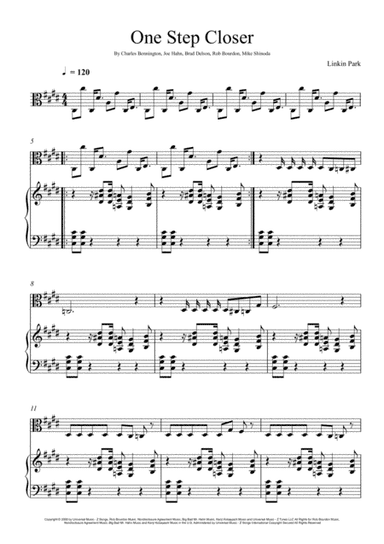One Step Closer (arr. André Laitano)
