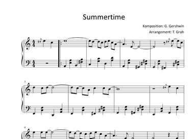 Summertime (arr. Thomas Groh)