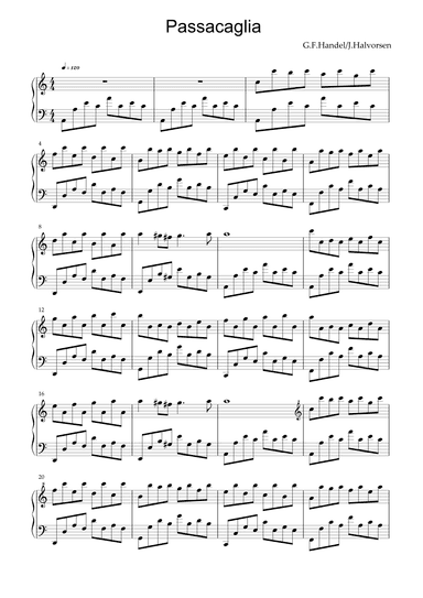 Passacaglia (arr. KP82 Music)