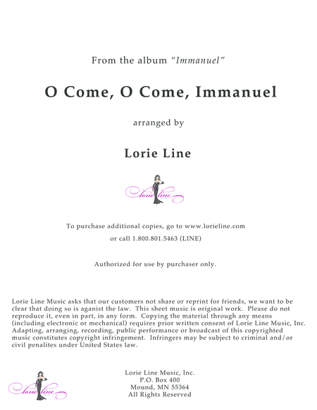 O Come, O Come, Immanuel (arr. Lorie Line)