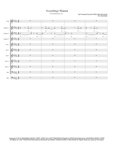 Everything I Wanted (arr. Rob Dietz)