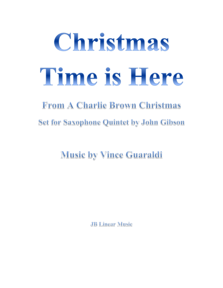 Christmas Time Is Here (arr. John Gibson)