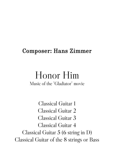 Honor Him (arr. Stenio Caixeta)