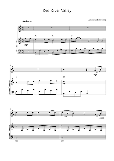 Red River Valley (arr. Kaiserin Rebecca)