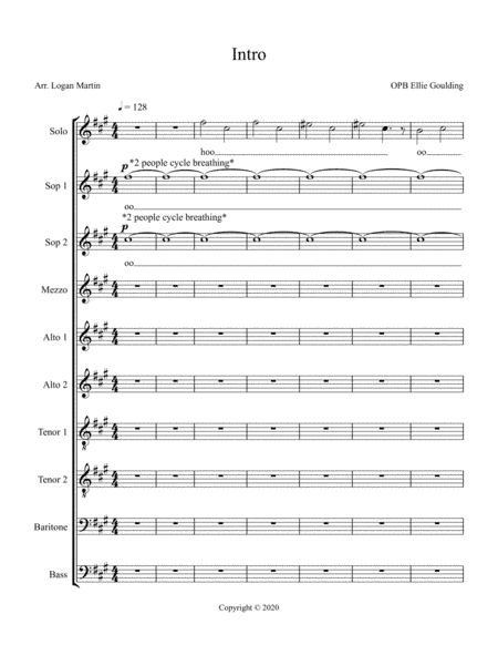 Intro Delirium (arr. Logan Martin)