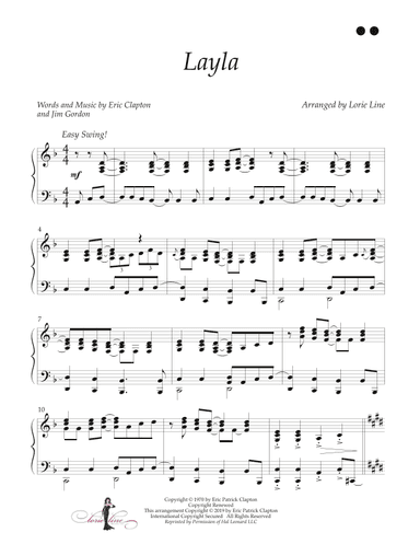 Layla (arr. Lorie Line)