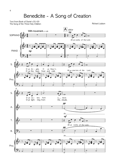 Benedicite - A Song of Creation