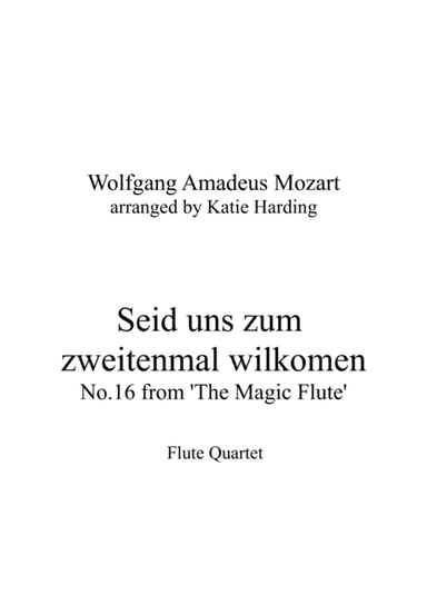 No.16 from 'The Magic Flute' (arr. Katie Harding)