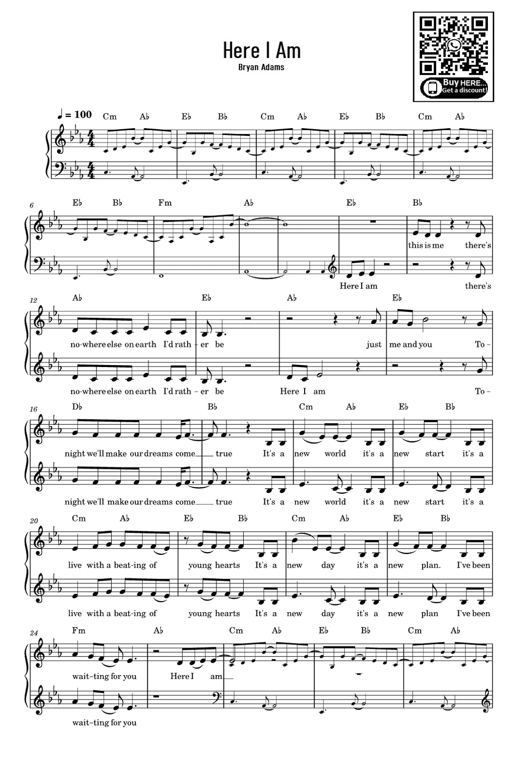 Here I Am (arr. eduardo)